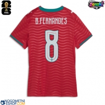 Ženski Nogometni dresi Portugalska Bruno Fernandes #8 Domači SP 2026 Kratek Rokav